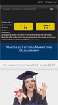 Mobile Screenshot of mastermanagement.it