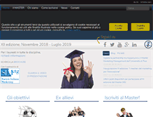 Tablet Screenshot of mastermanagement.it